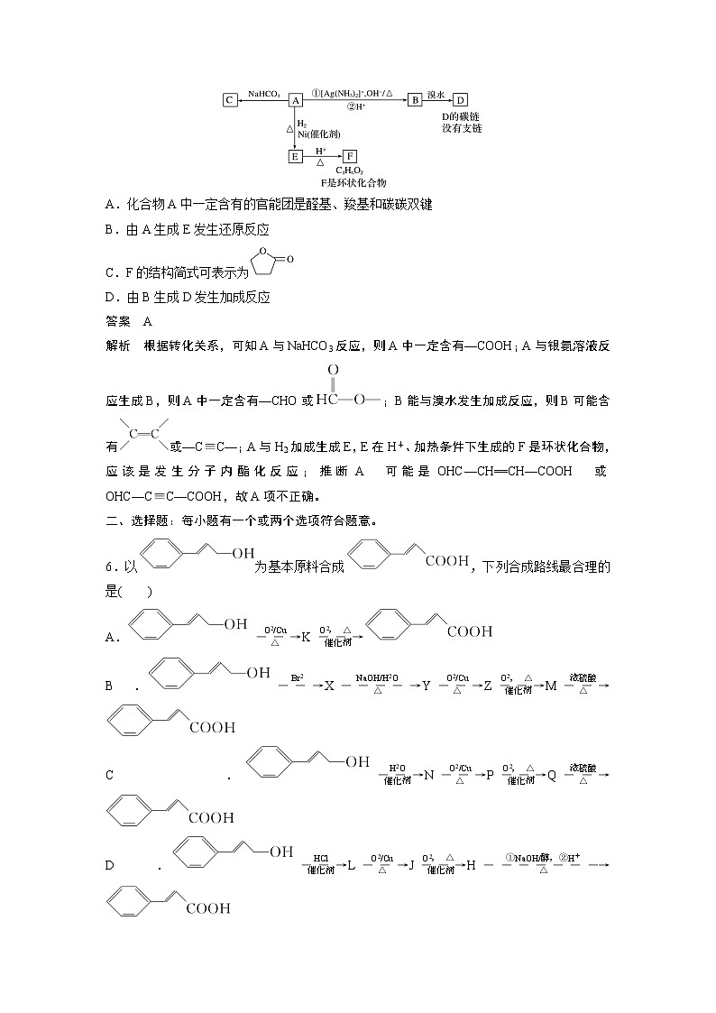 第3章 阶段重点突破练(五)知识点习题03