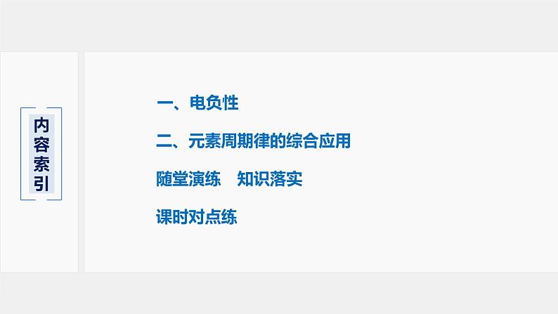 2021人教版 (2019) 高中化学选择性 必修2  第1章 第二节 第3课时 元素周期律(二)课件PPT第3页