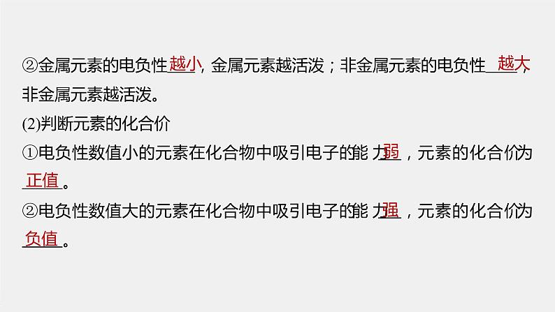 2021人教版 (2019) 高中化学选择性 必修2  第1章 第二节 第3课时 元素周期律(二)课件PPT第6页