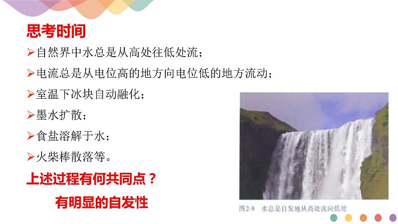2.3 化学反应的方向-【新教材】人教版（2019）高中化学选择性必修一课件+学案+练习03