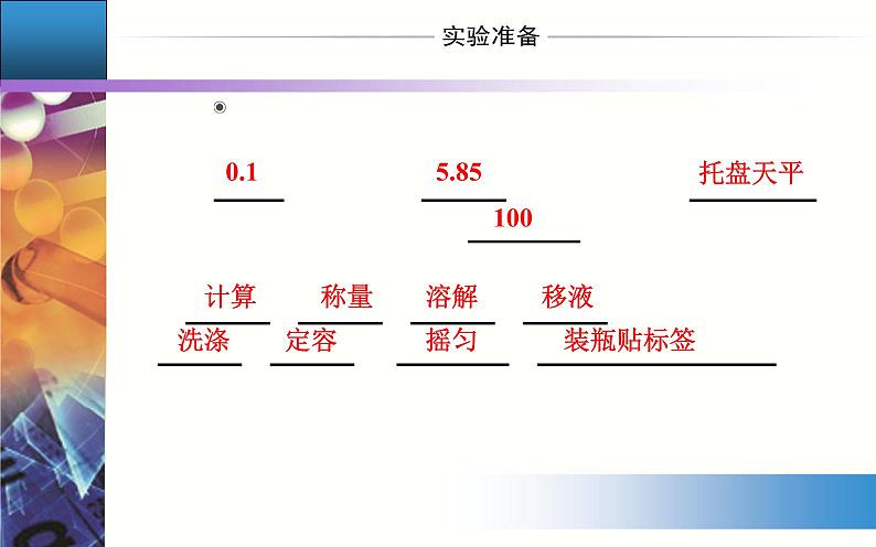 2.实验活动1 配制一定物质的量浓度的溶液 课件【新教材】人教版（2019）高中化学必修第一册第3页