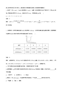 高三化学每天练习20分钟——滴定相关计算问题综合训练（有答案和详细解析）