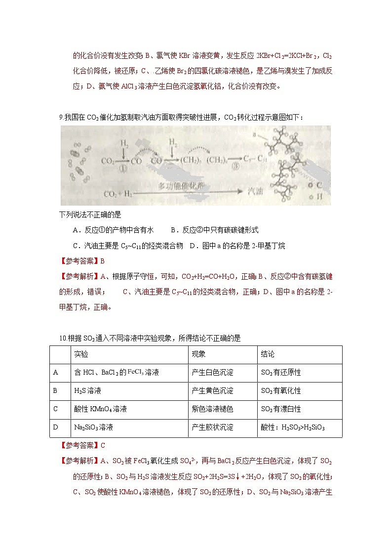 2017年北京高考理综化学试卷第2页