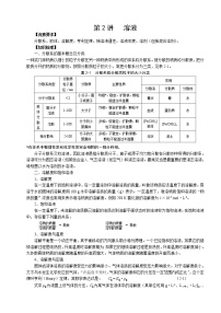 北京市一零一中学高中化学竞赛第2讲 溶液.doc学案