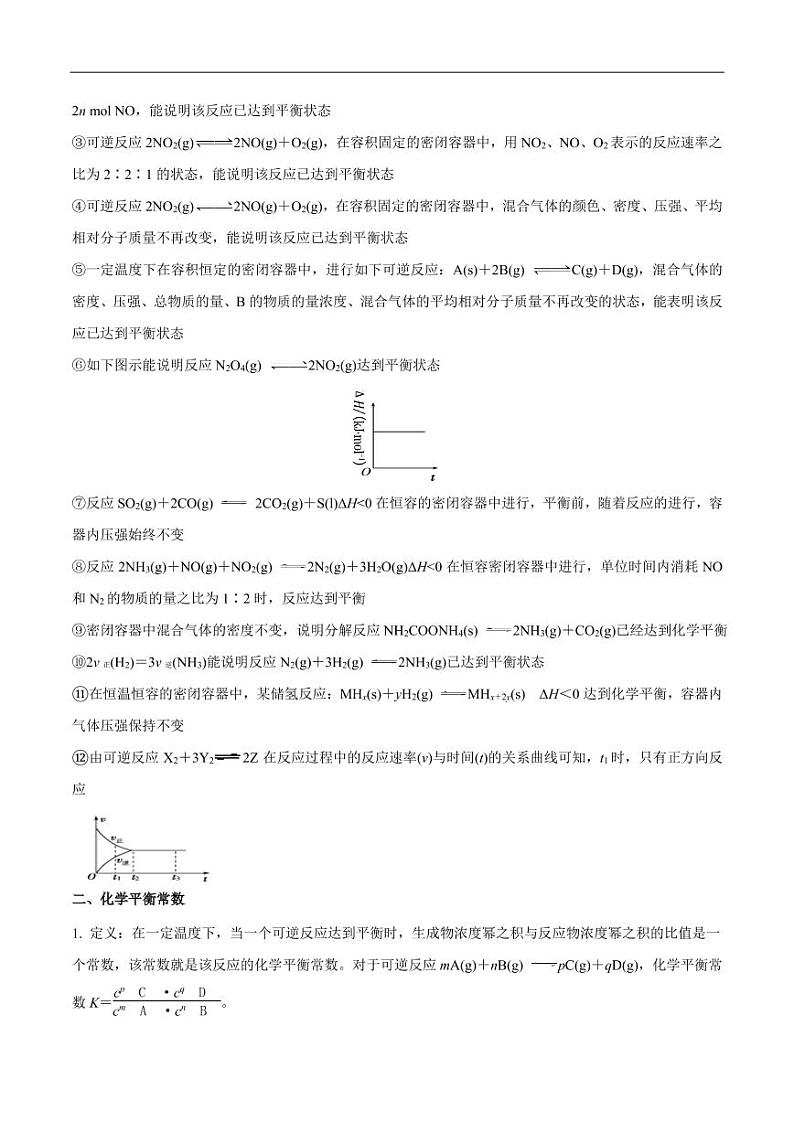 2020_2021年高考化学一轮复习讲解化学平衡第2页