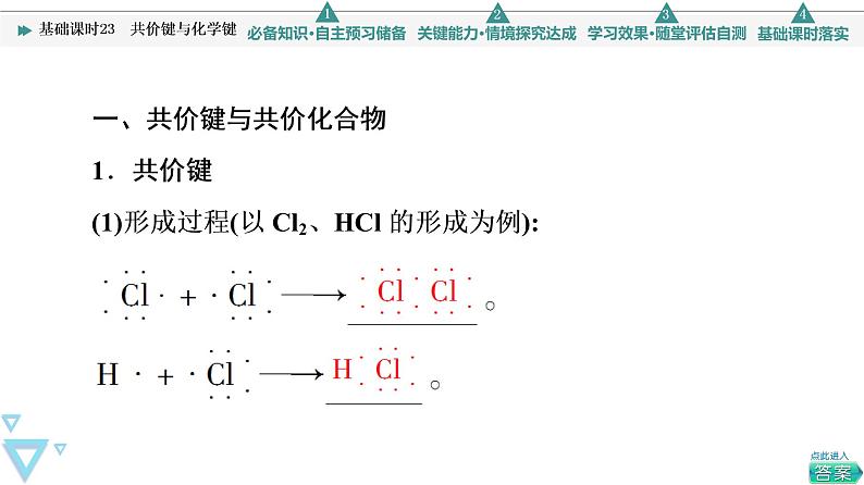 2021-2022学年高中化学新人教版必修第一册 第4章 第3节化学键第2课时课件第4页