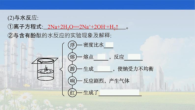 人教版2022届高中化学一轮复习 第三单元　第1节　钠及其重要化合物 课件第5页