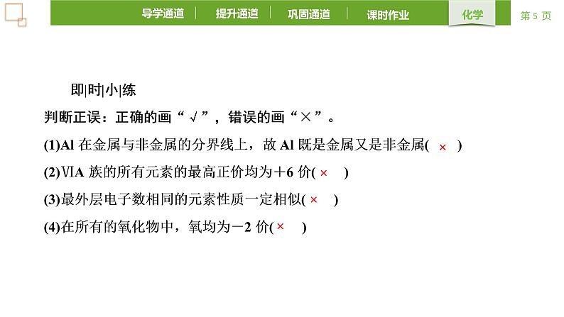 4.2 元素周期律 课件 2021-2022学年高一化学人教版（2019）必修第一册第5页