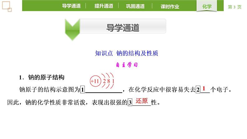 2.1.1活泼的金属单质-钠 课件 2021-2022学年高一化学人教版（2019）必修第一册第3页