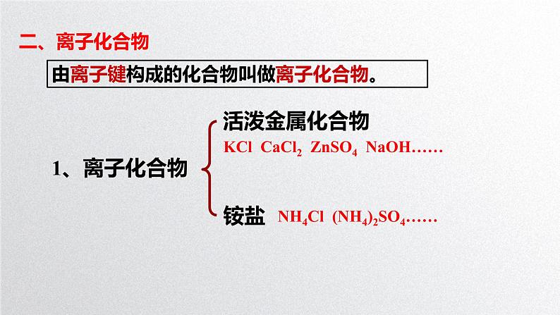 第四章第三节《化学键》（第1课时）离子键 课件人教版（2019）高一化学必修第一册第8页