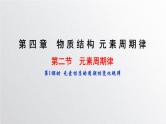 第四章第二节《元素周期律》（第1课时）元素性质的周期性变化规律 课件人教版（2019）高一化学必修第一册