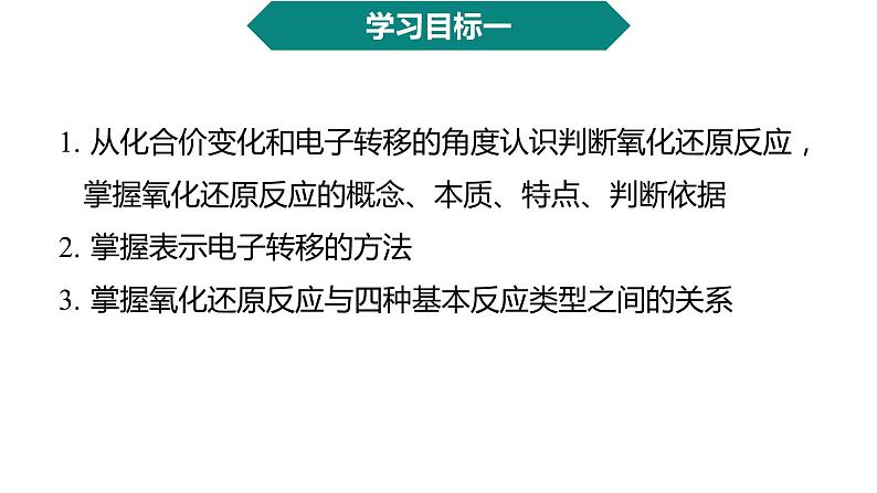 第一章第三节氧化还原反应第一课时化学人教版（2019）必修第一册课件PPT第3页