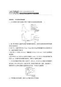 2022届高考化学一轮复习 微题型60 有关化学反应速率和平衡的图像（解析版）