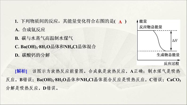 人教版2022届高中化学一轮复习课件 第16讲　反应热　盖斯定律07