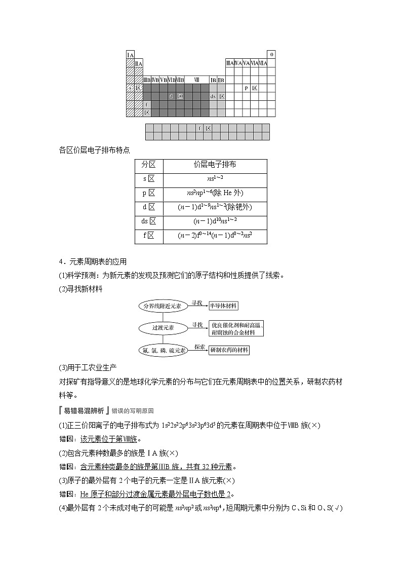 2022届高考化学一轮复习讲义学案（新教材人教版）第五章 第28讲 元素周期表　元素周期律第3页