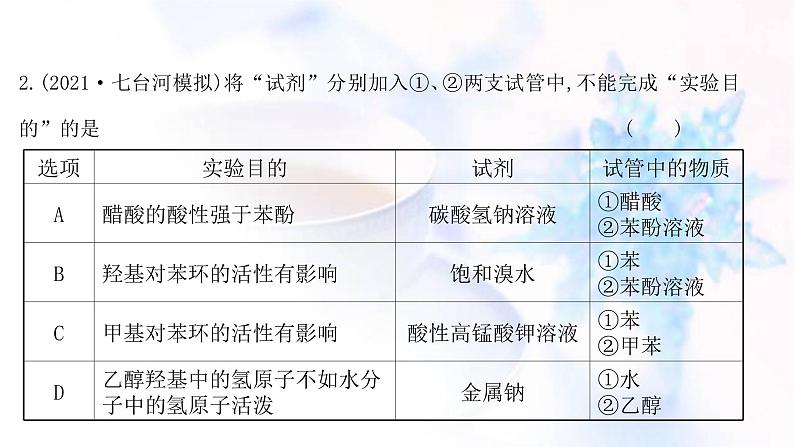 高考化学一轮复习课时作业三十八烃的含氧衍生物课件鲁科版04