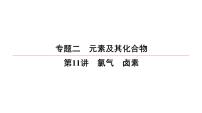 2022高中化学一轮专题复习电子稿课件  专题2  第11讲　氯气　卤素