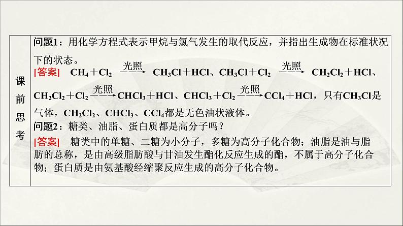 2022高中化学一轮专题复习电子稿课件  专题6  第28讲　常见的有机化合物(必修2)第4页