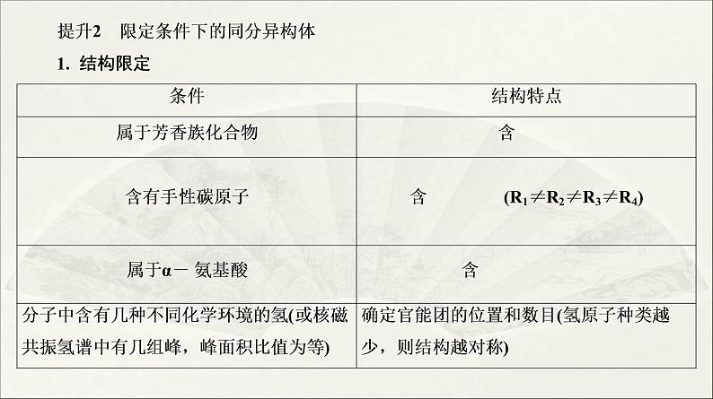 2022高中化学一轮专题复习电子稿课件  专题6  有机化学基础  第32讲　专题提升07