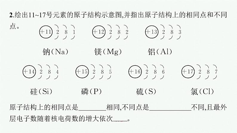 苏教版（2019）高中化学必修第一册 专题5 微观结构与物质的多样性 第一单元 第1课时 元素周期律课件PPT第6页