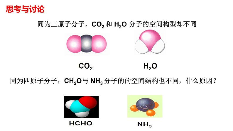 2.2 价层电子对互斥模型 课件 【新教材】人教版（2019）高中化学选择性必修202