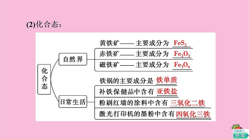 新教材2021-2022学年鲁科版化学必修第一册课件：第3章 第1节 基础课时13　亚铁盐和铁盐　铁的单质第5页