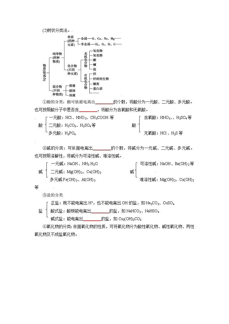 必过01  物质的分类（原卷版）第2页