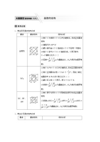2022届高考化学二轮专题复习学案练习专题十二 大题题空逐空突破（十八）  晶胞的结构