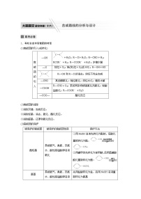 2022届高考化学二轮专题复习学案练习专题十一 大题题空逐空突破（十六）  合成路线的分析与设计