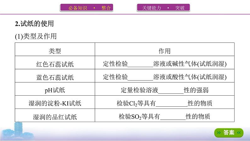 第2课时　化学实验基本操作与安全第8页