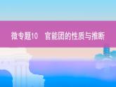 高考化学专题复习  专题九　常见有机物及其应用_微专题10　官能团的性质与推断课件PPT