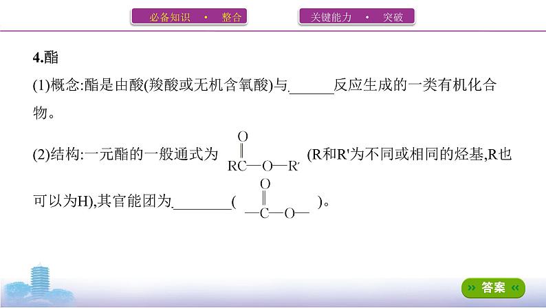 高考化学专题复习  专题九　常见有机物及其应用_第2讲　生活中常见的有机物课件PPT08