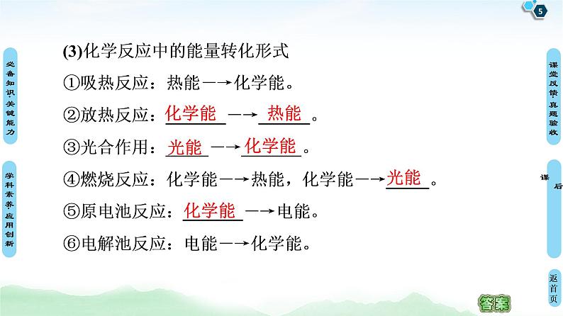 2021高三化学人教版一轮课件：第6章 第1节 化学能与热能第5页