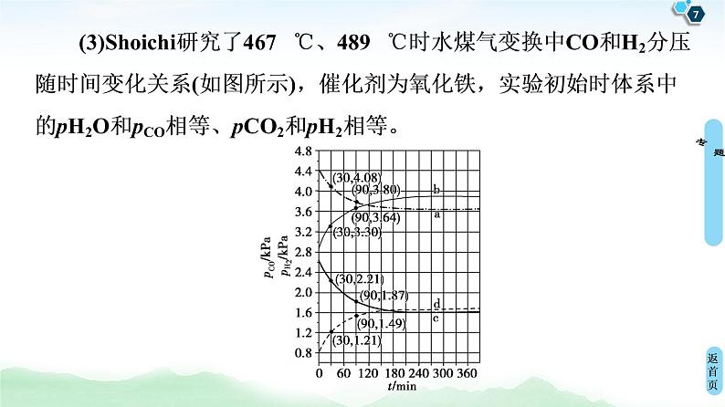 2021高三化学人教版一轮课件：第7章 高考专题讲座4 化学平衡图像的分类突破07