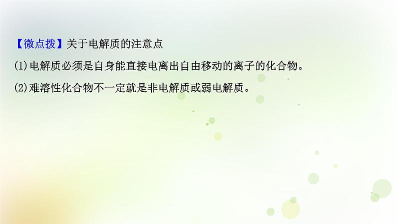 2022版高考化学一轮复习第二章离子反应第二讲离子反应课件新人教版第7页