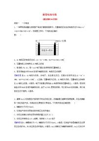 五新型电池专练 高考化学一轮复习专项练含解析