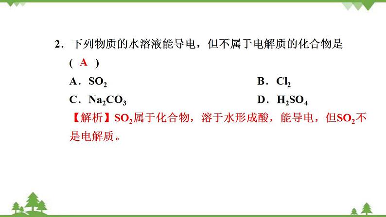 （新教材）2021-2022学年人教版化学必修第一册课件：第一章+第二节+第1课时　电解质的电离第7页