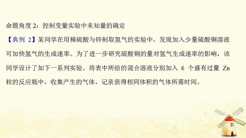 高考化学一轮复习强化提升课：控制变量探究影响反应速率的因素课件新人教版08