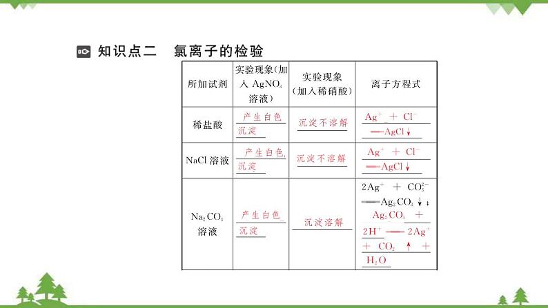 （新教材）2021-2022学年人教版化学必修第一册课件：第二章+第二节+第2课时　氯气的实验室制法　氯离子的检验第6页