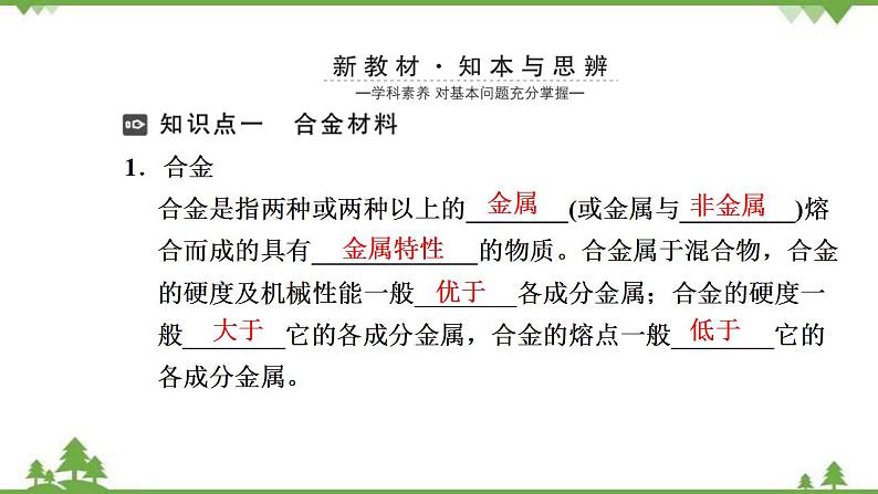 （新教材）2021-2022学年人教版化学必修第一册课件：第三章+第二节　金属材料第3页