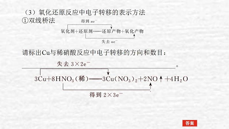 2.3氧化还原反应课件新人教版 高考化学一轮复习07