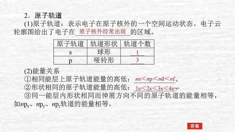 11.1原子结构与性质课件新人教版 高考化学一轮复习第6页