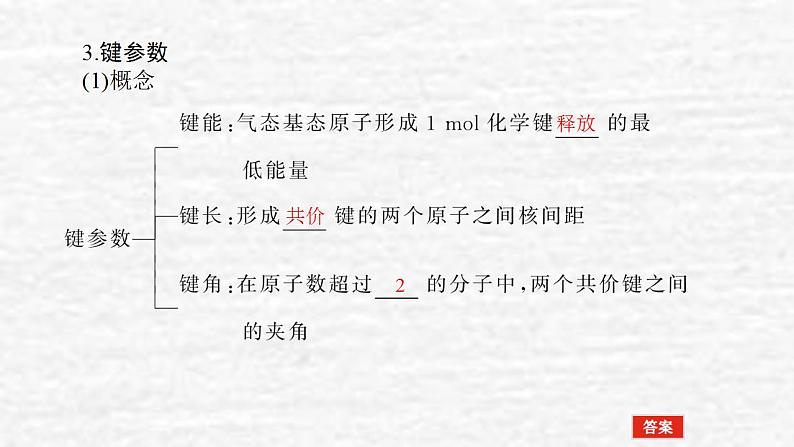 11.2分子结构与性质课件新人教版 高考化学一轮复习07