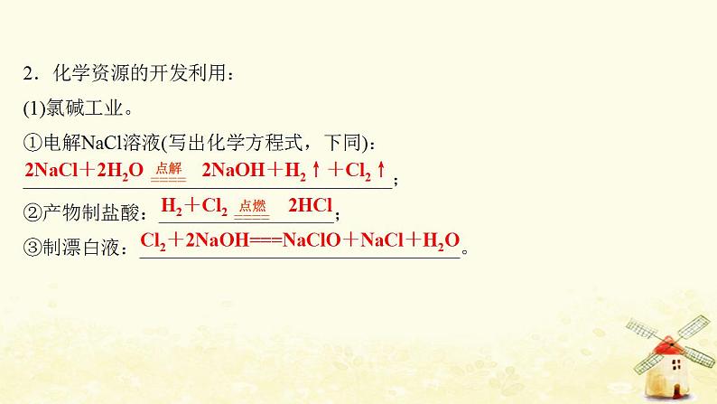 高考化学一轮复习第3章自然界中的元素课件打包4套鲁科版04