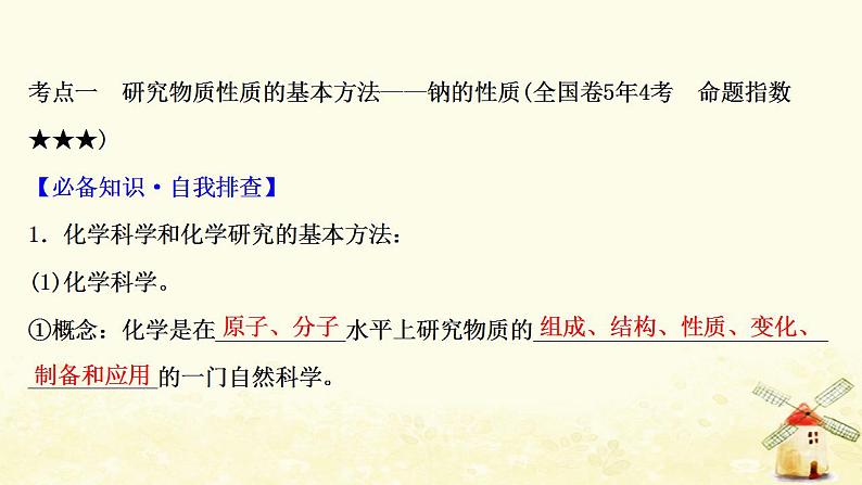 2022版高考化学一轮复习第1章认识化学科学第1讲钠及其化合物课件鲁科版第3页