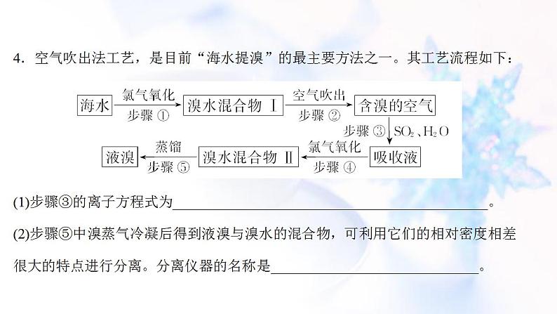 高考化学一轮复习课时作业十三海水中的元素课件鲁科版第5页