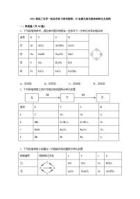 2022届高三化学一轮高考复习常考题型：29金属元素为载体的转化关系图