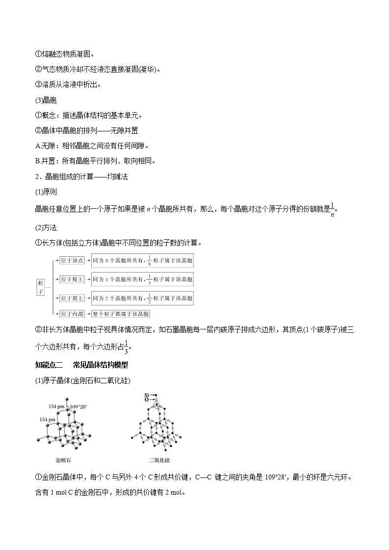 第38讲  晶体结构与性质（精讲）-2022年高考化学一轮复习讲练测02
