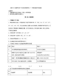 2022届高三高考化学一轮实验专题突破22——物质的鉴别与检验题