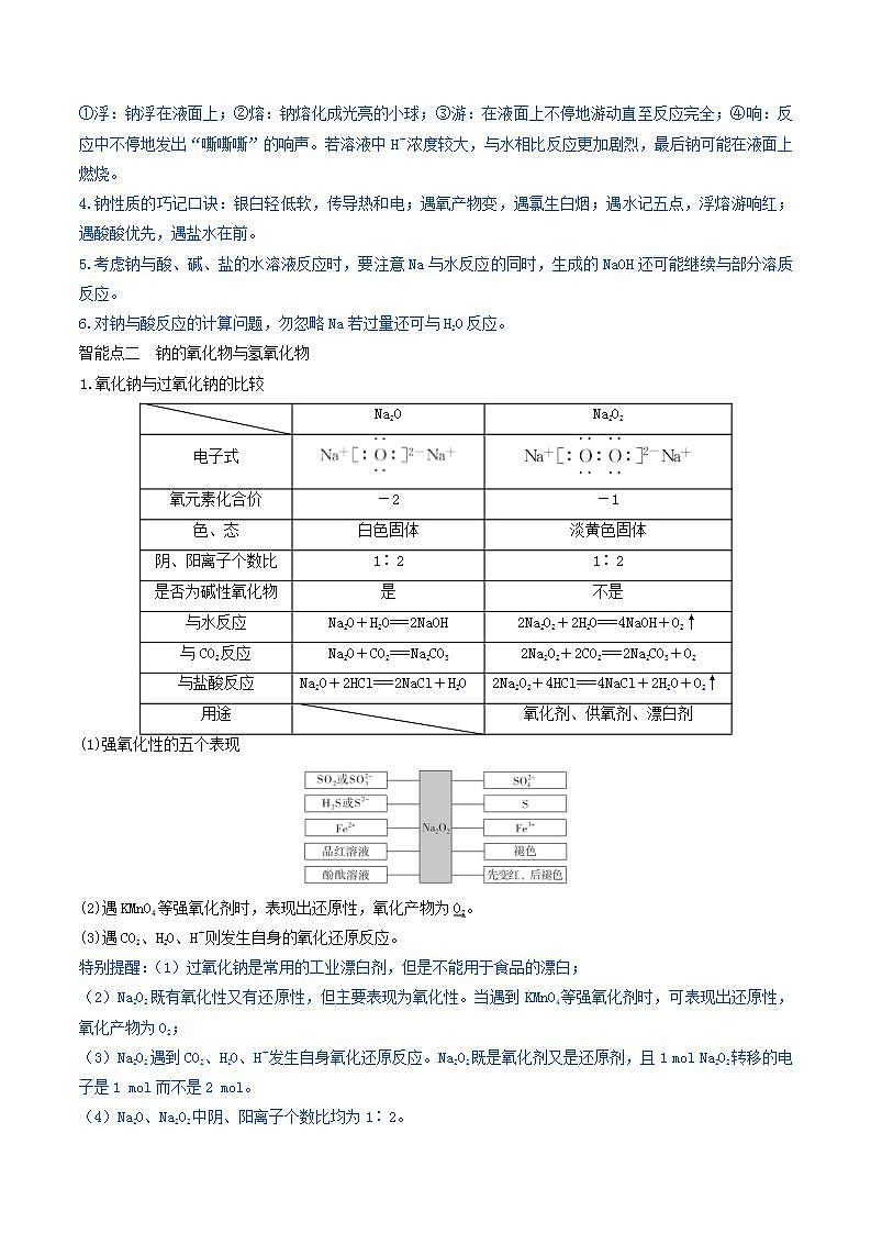第07讲  钠及其重要化合物（精讲）-2022年一轮复习讲练测（解析版）第3页